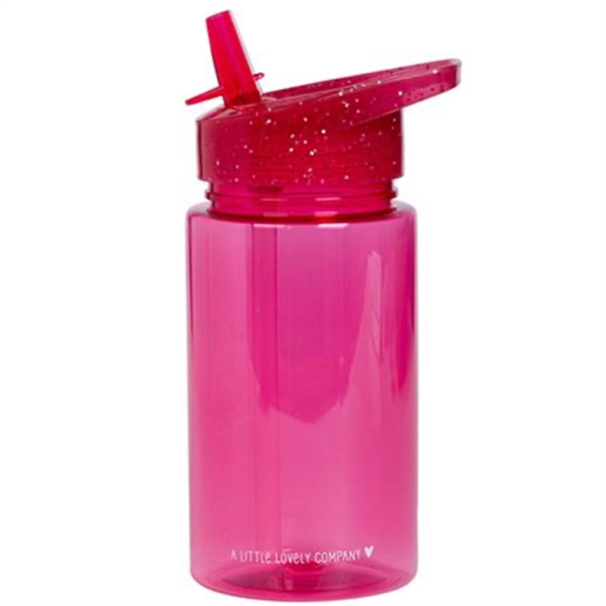 A Little Lovely Company Drink Bottle Glitter Pink