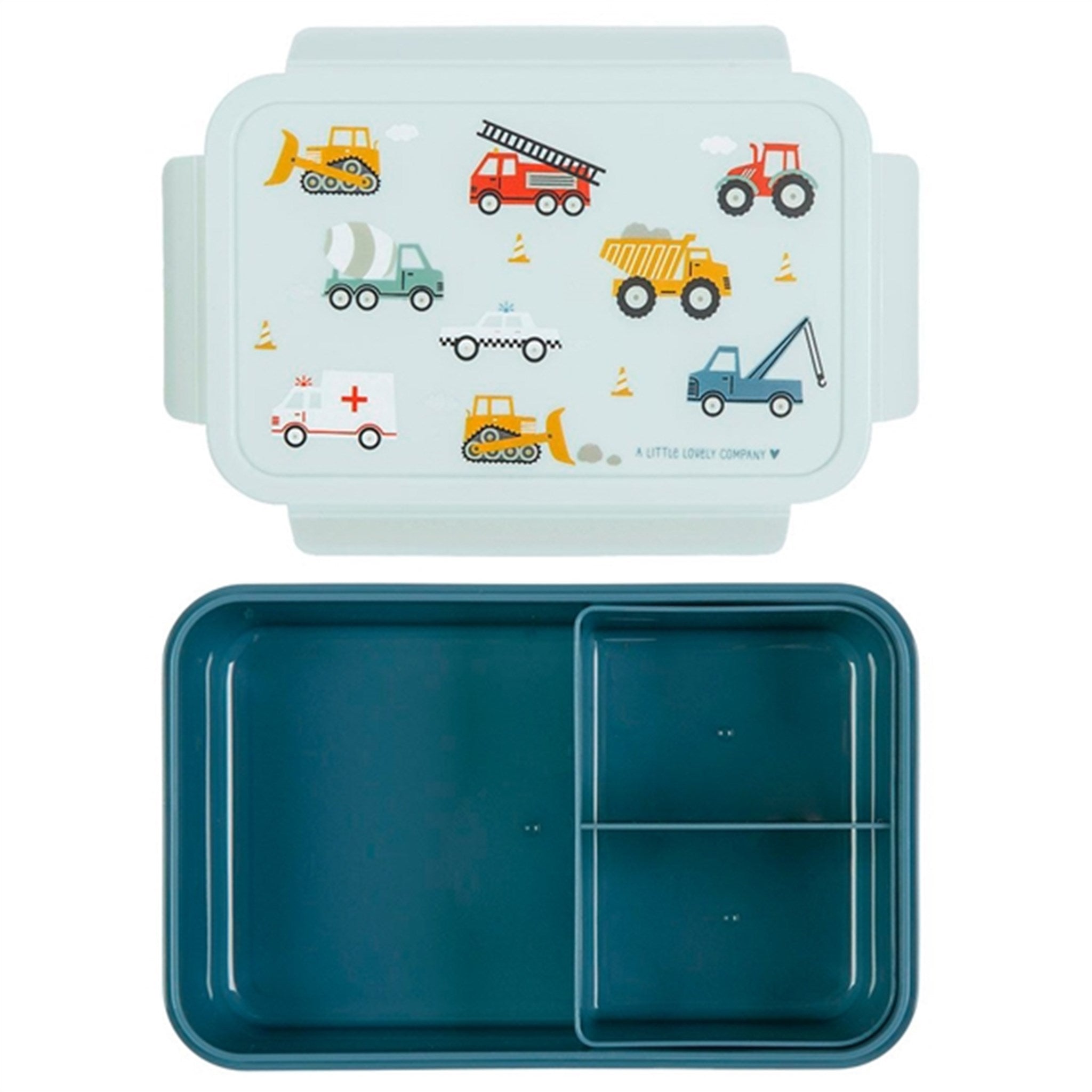 A Little Lovely Company Bento Lunch Box Vehicles 2