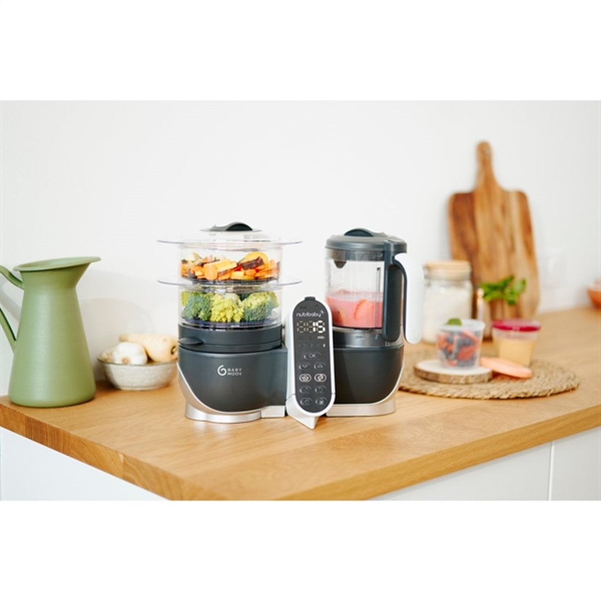 Babymoov Blender - Nutribaby Plus Industrial Grey 9