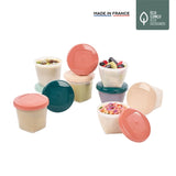 Babymoov ECO Food Containers - 8x 250ml + 8x 180ml 7