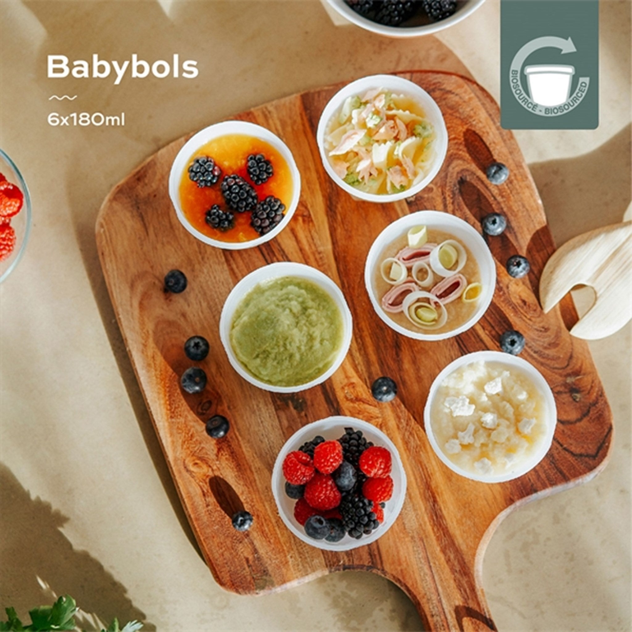 Babymoov ECO Food Container - 6x 180ml 2