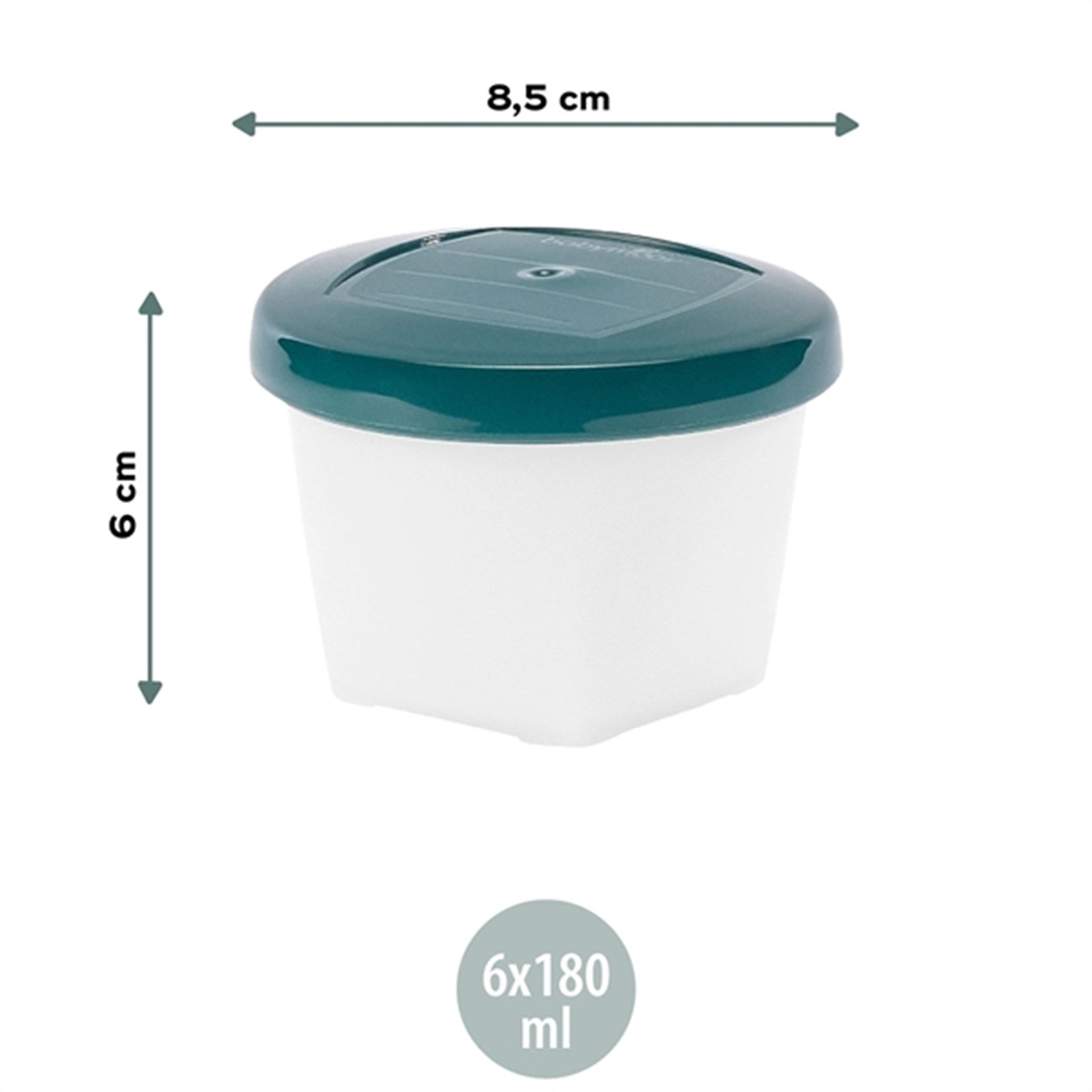 Babymoov ECO Food Container - 6x 180ml 4