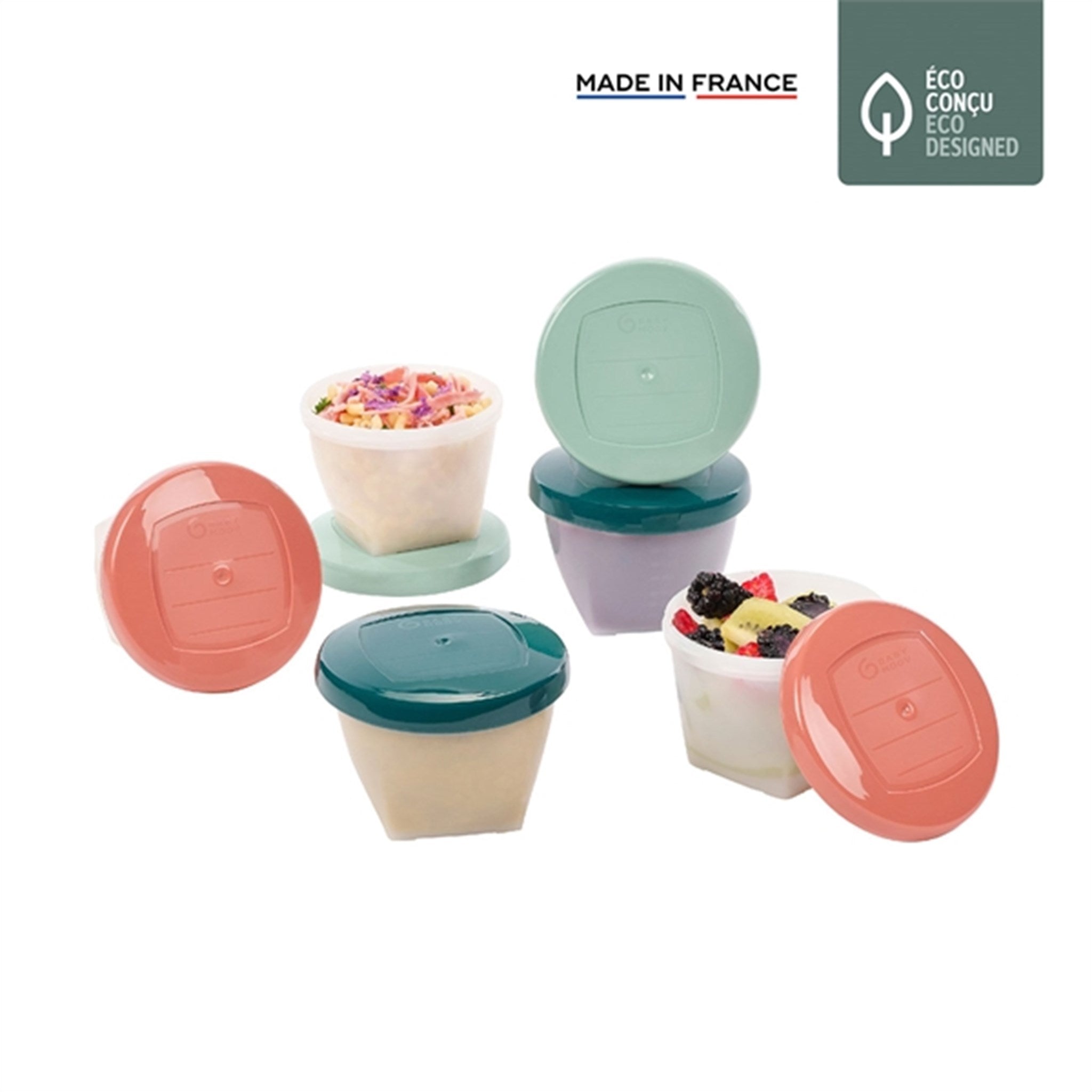 Babymoov ECO Food Container - 6x 180ml 7
