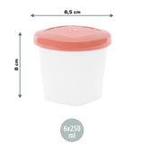 Babymoov ECO Food Container - 6x 250ml 4