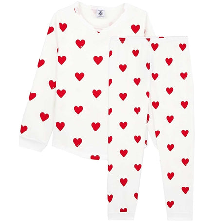 Petit Bateau Pyjamas White/Red