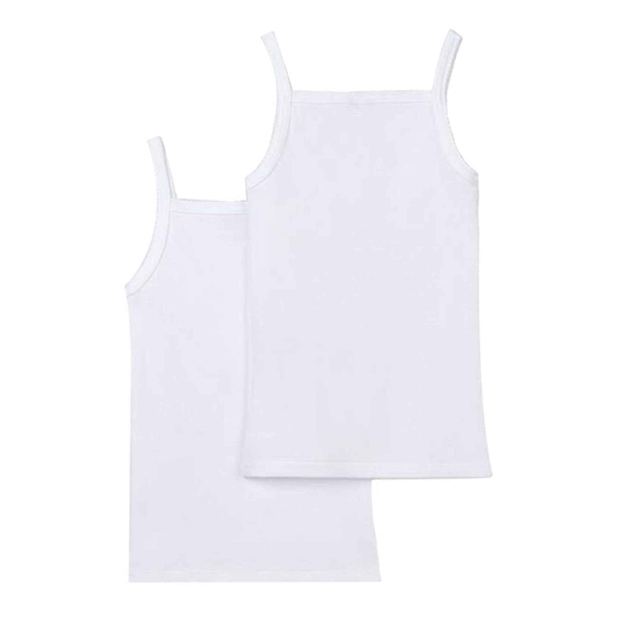 Petit Bateau Chemises 2-pack White 2