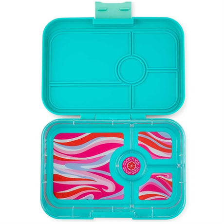 Yumbox Tapas XL 4 Rum Lunch Box Antibes Blue Groovy