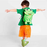 Affenzahn Day Care Backpack Small Neon Frog