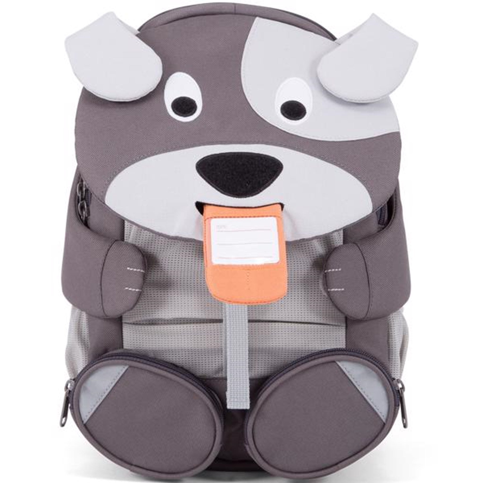 Affenzahn Kindergarten Backpack Large Grey Dylan Dog 5