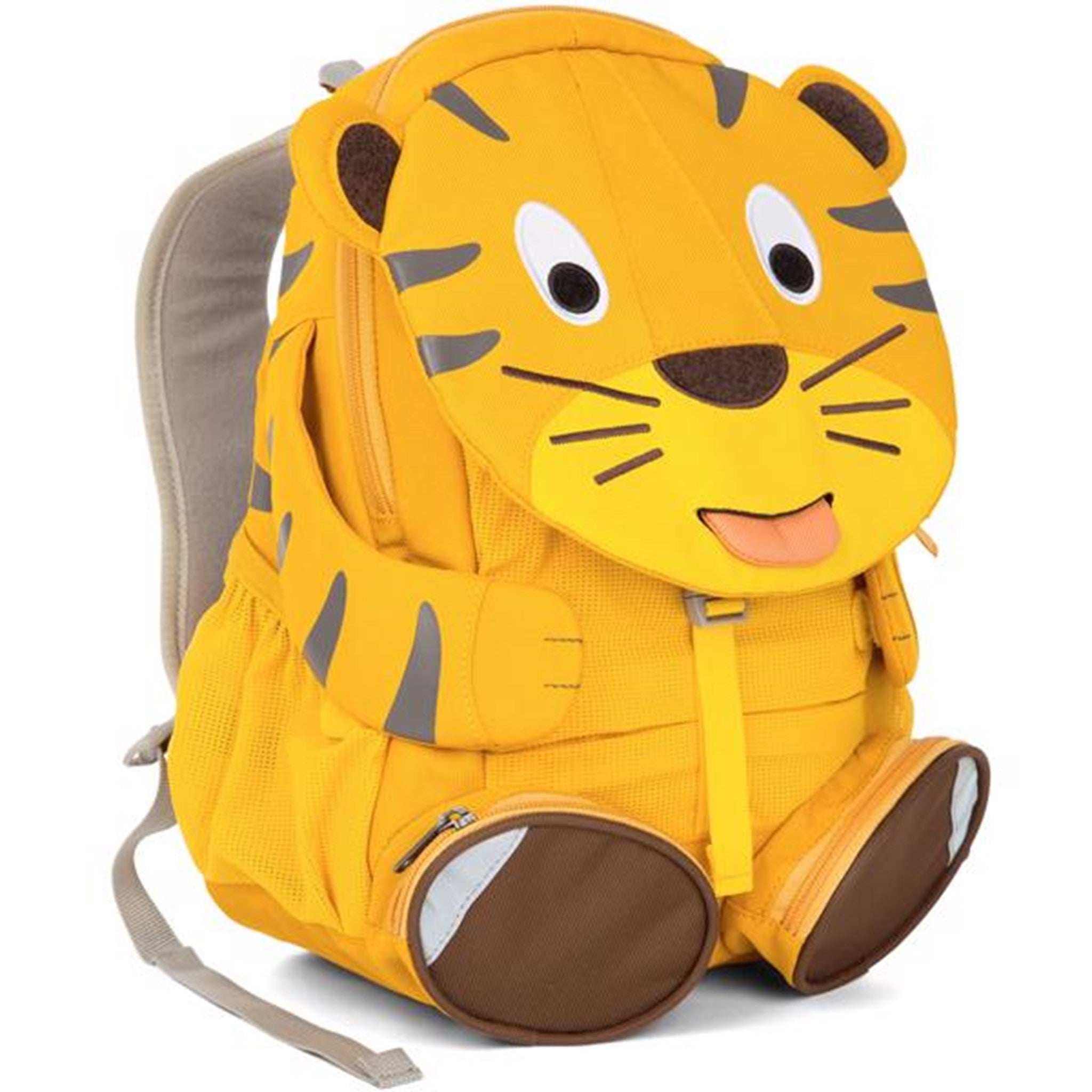 Affenzahn Kindergarten Backpack Large Yellow Theo Tiger 3