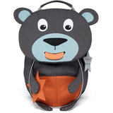 Affenzahn x MINI A TURE Day Care Backpack Small Friend Bear Forged Iron Blue