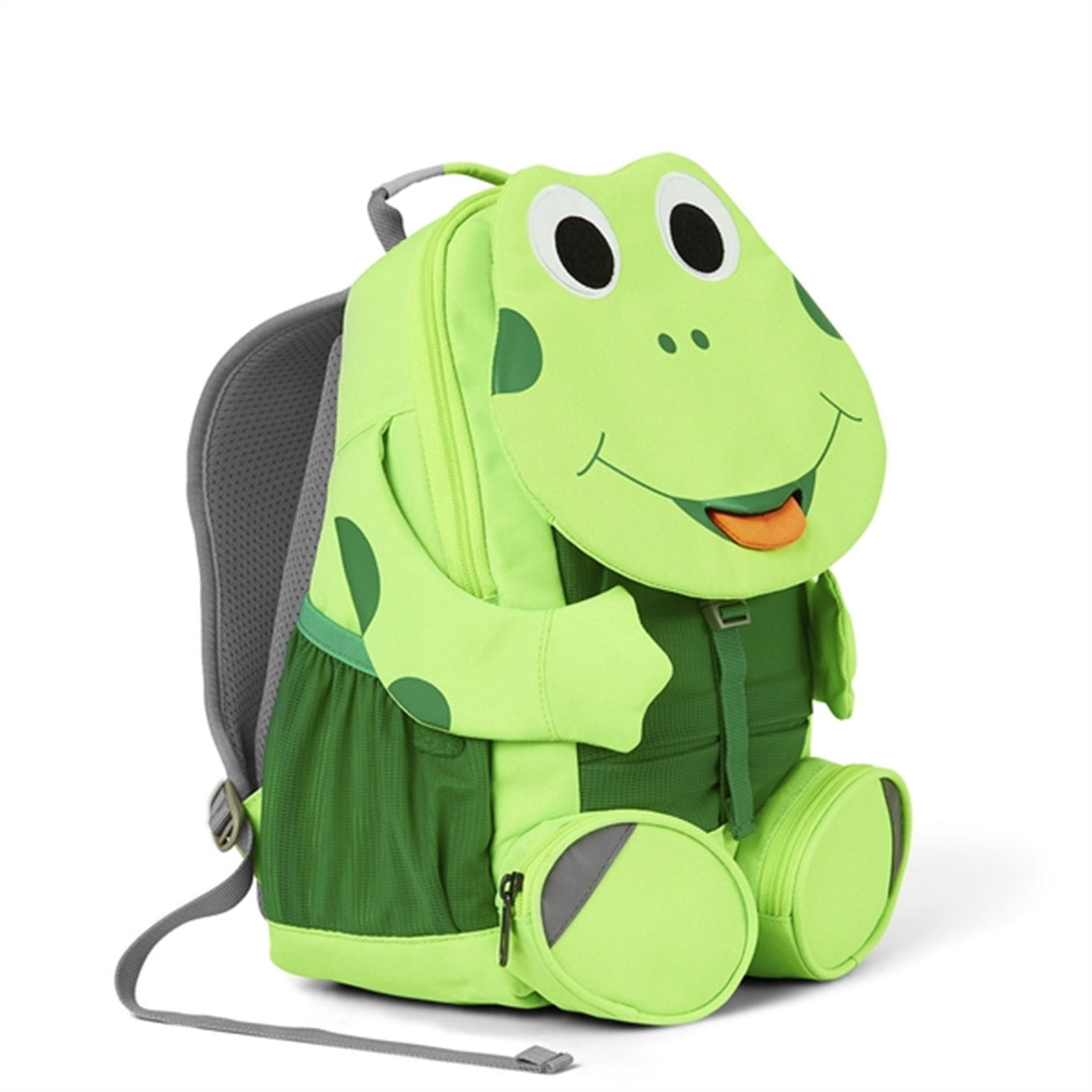 Affenzahn Kindergarten Backpack Large Neon Frog 2