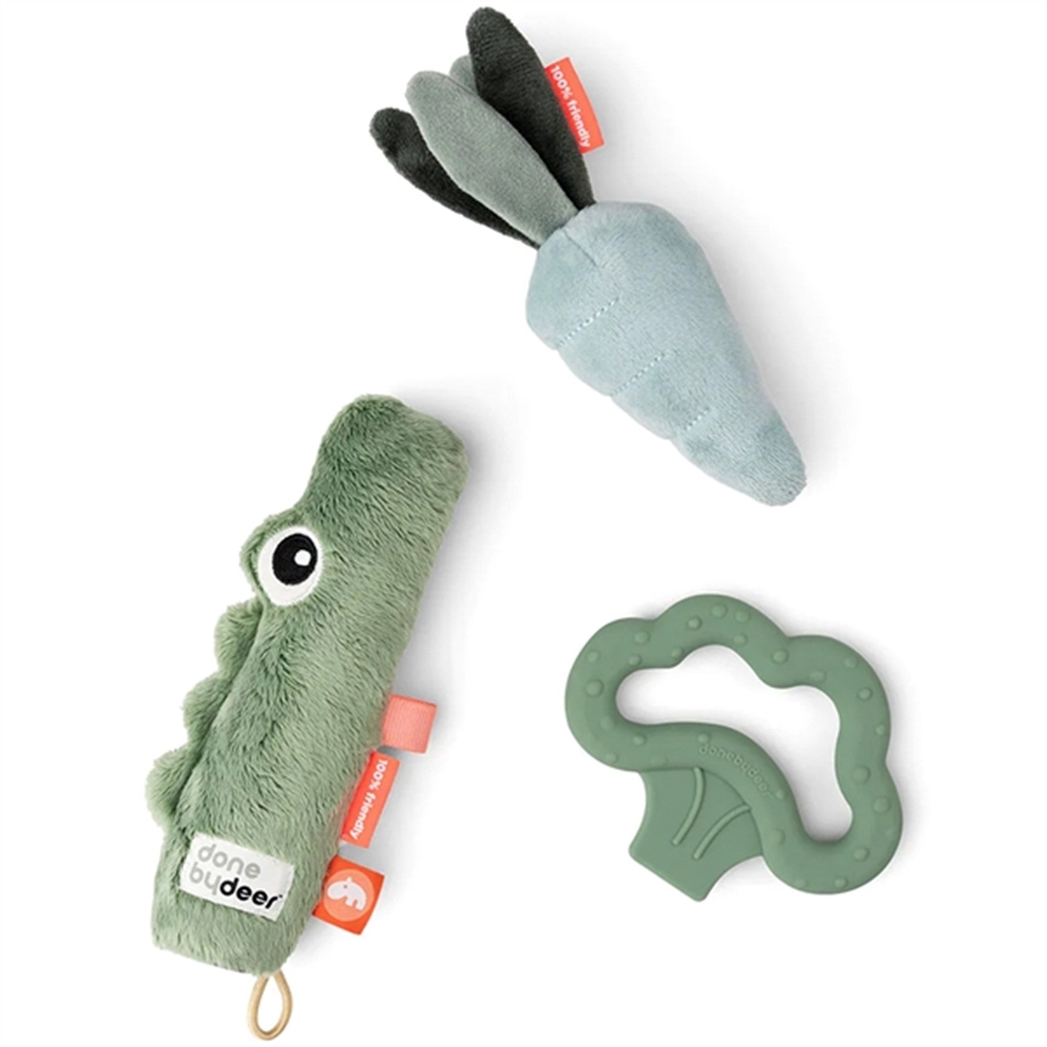 Done by Deer Activity Set Croco Green