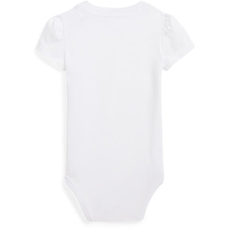 Ralph Lauren Baby Girl Body White/Delicate Pink