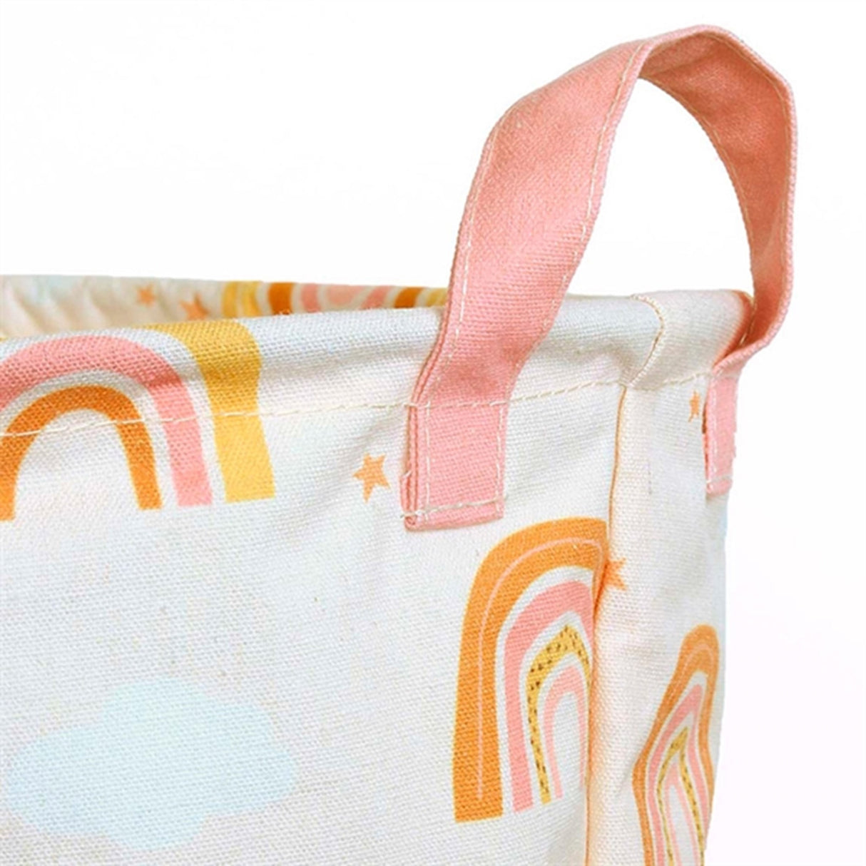 A Little Lovely Company Storage Basket Rainbows