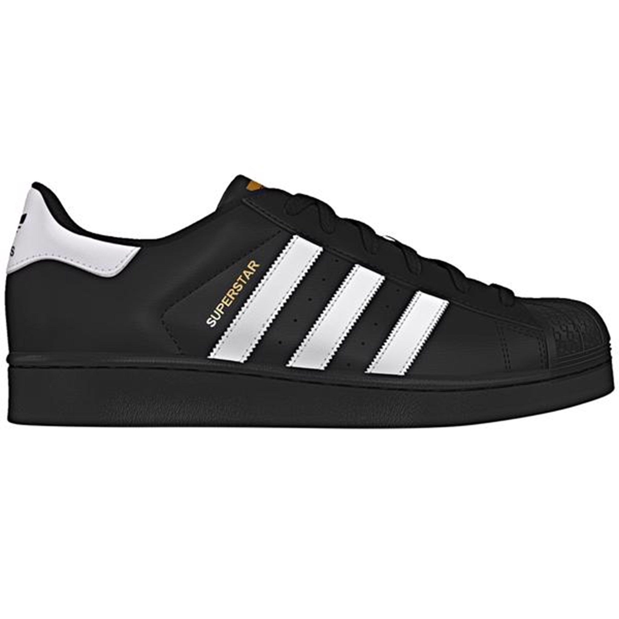 adidas Superstar Sneakers Black/White – Luksusbaby COM