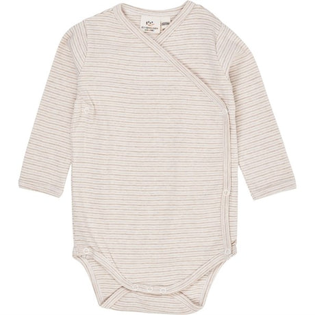 Copenhagen Colors Beige Stripe Wrap Body