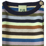 FUB Multi Stripe Baby Striped Rib Bluse 2