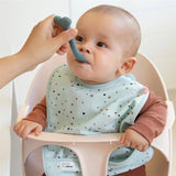 Done by Deer Silicone Baby Spoon Wally Blue