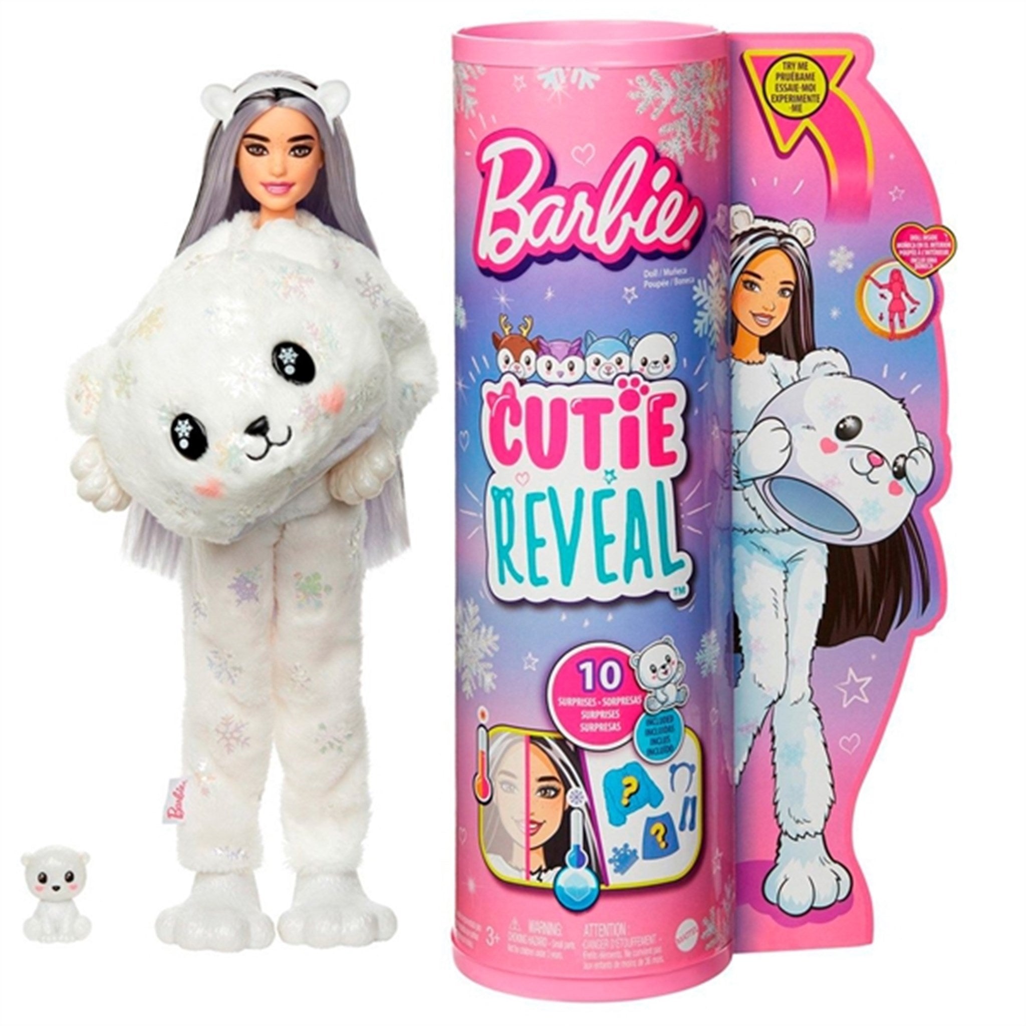 Barbie Cutie Reveal Winter Sparkle - Polar Bear