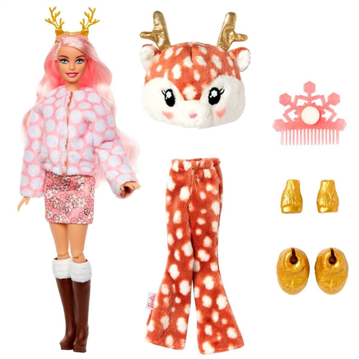 Barbie Cutie Reveal Winter Sparkle - Fawn 2