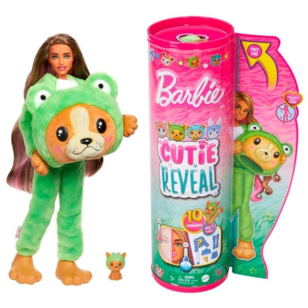 Barbie® Cutie Reveal Costume Dog in Frog