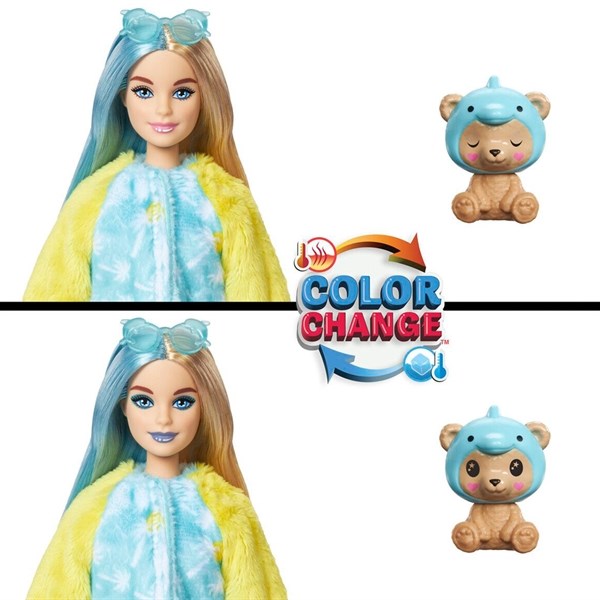 Barbie® Cutie Reveal Costume Teddy in Dolphin