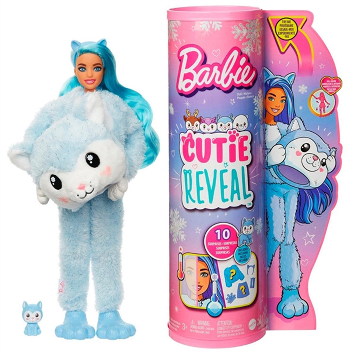 Barbie Cutie Reveal Winter Sparkle - Husky