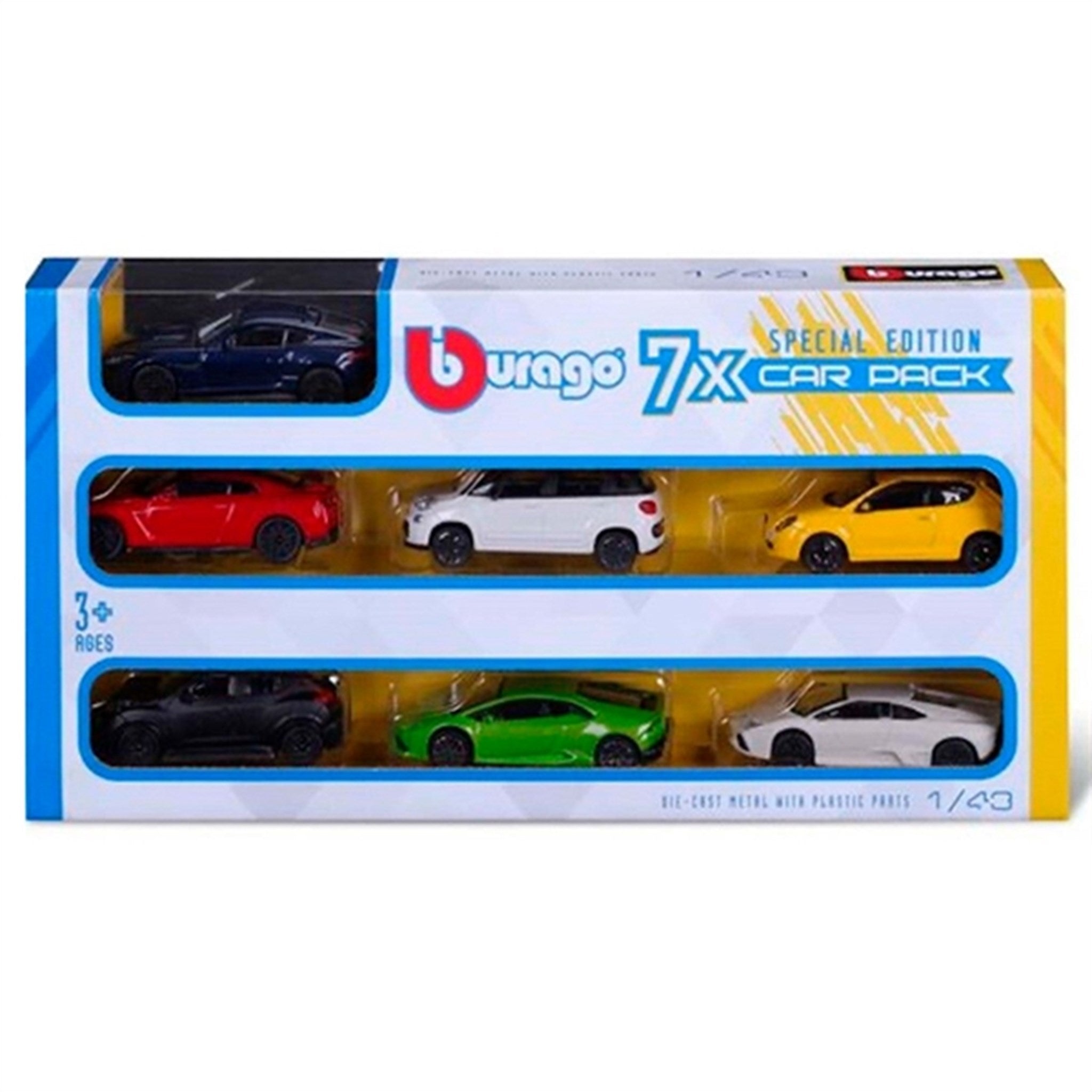 Bburago Cars Special Edition 7-pak