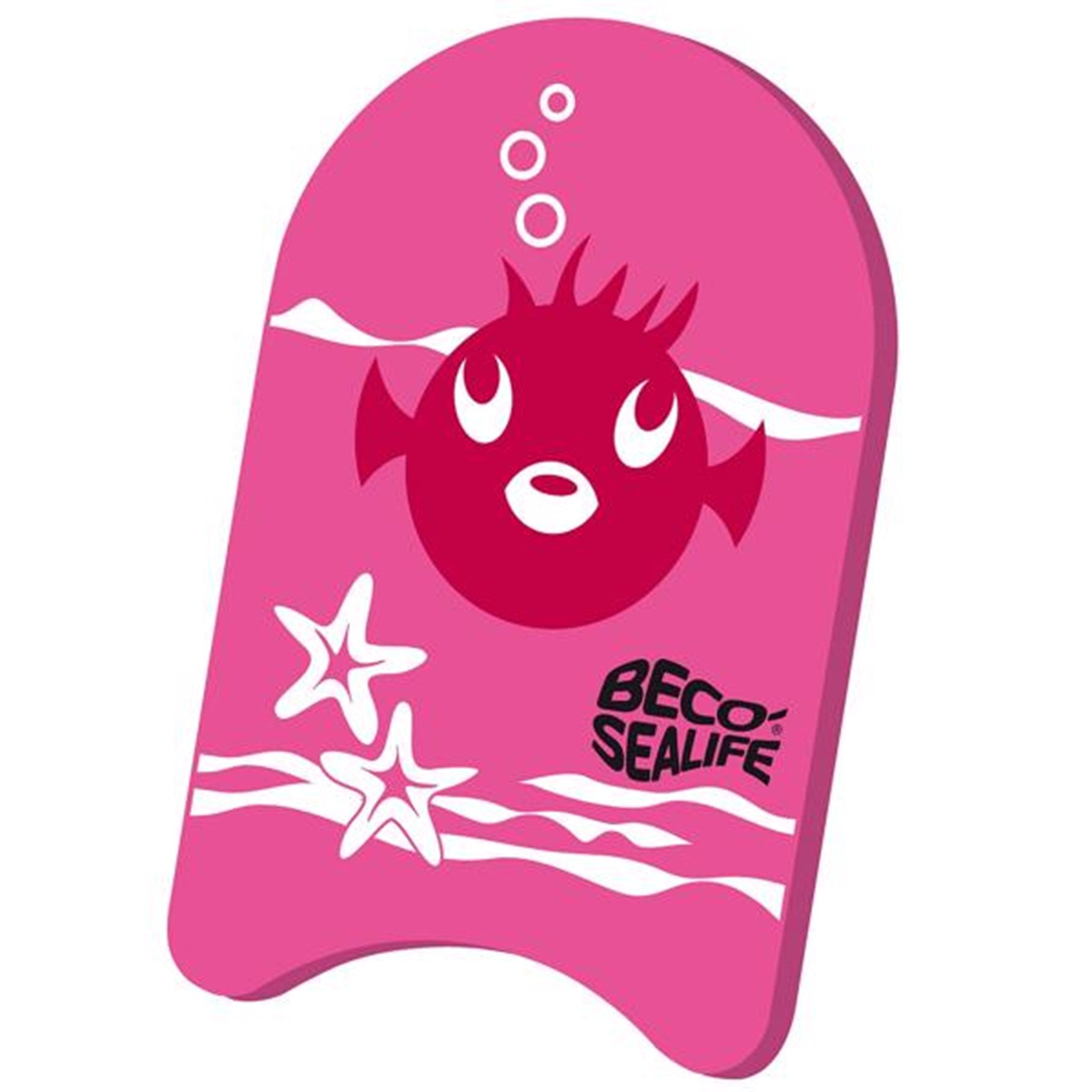 BECO Sealife Kick Board Pink