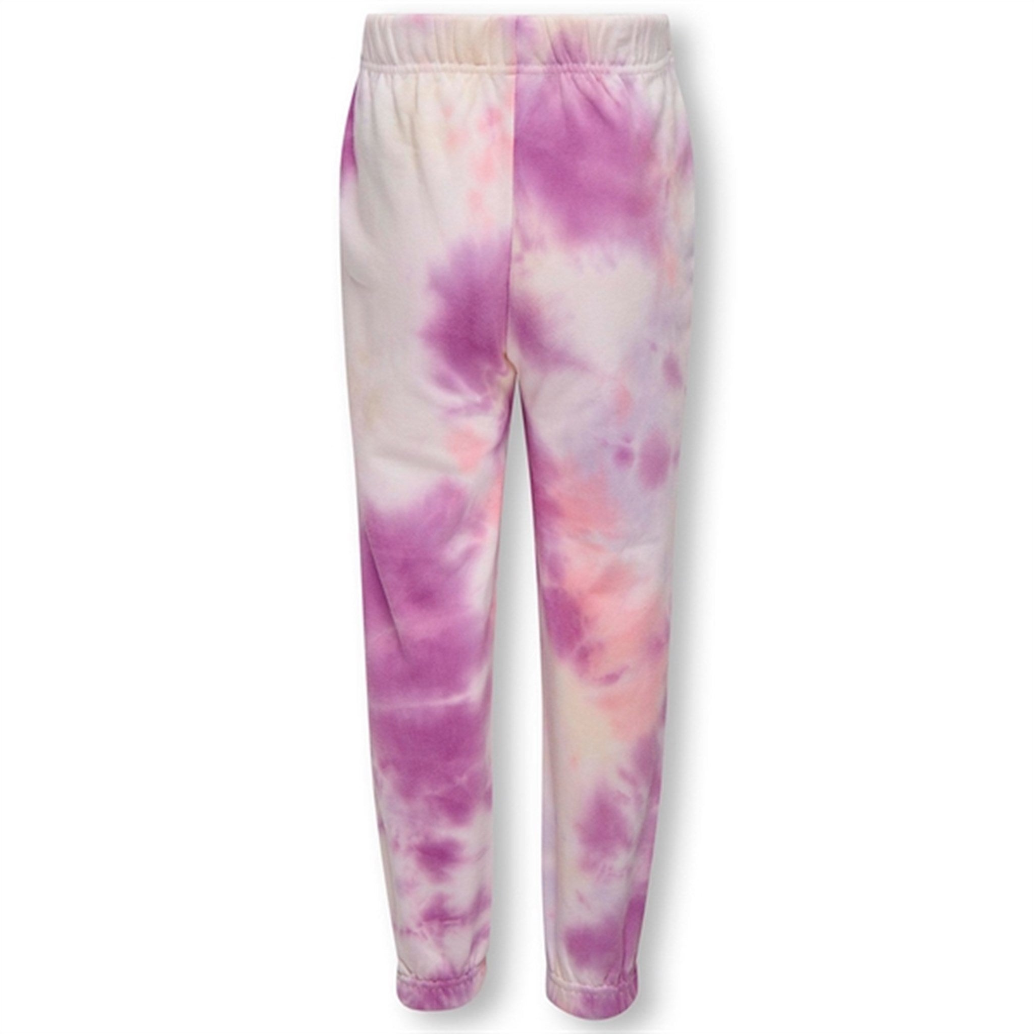 Kids ONLY Purple Rose Never pull-up Tie Dye Sweatpants 2