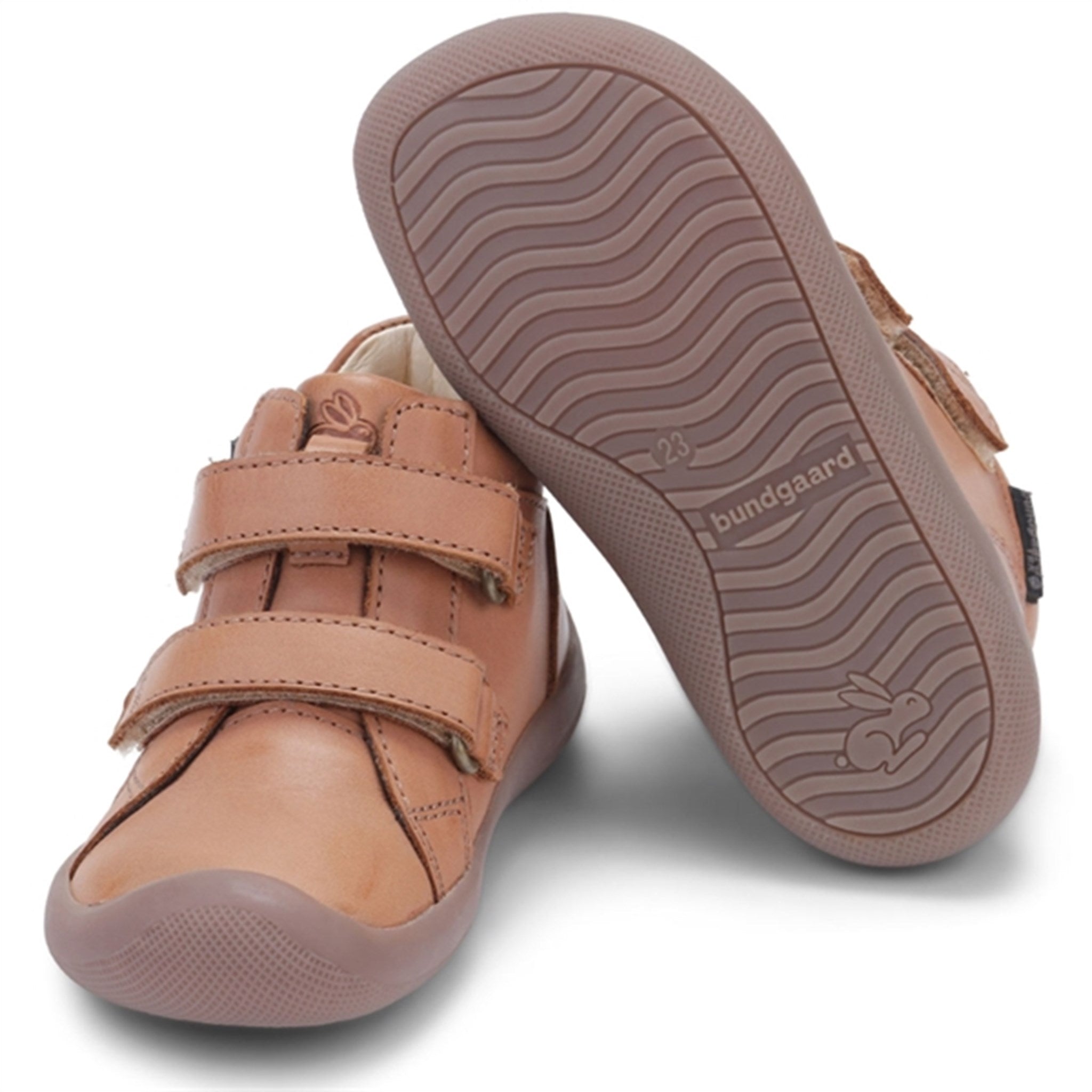 Bundgaard The Walk Velcro Tex Shoes Caramel 3
