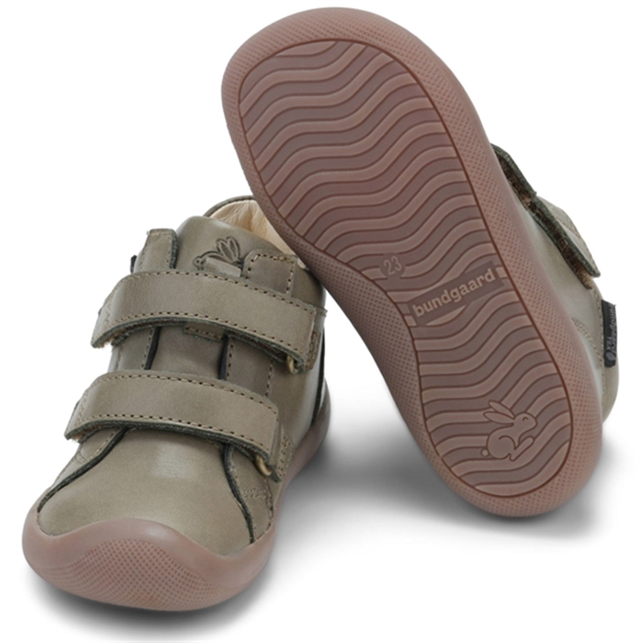 Bundgaard The Walk Velcro Tex Shoes Army 3