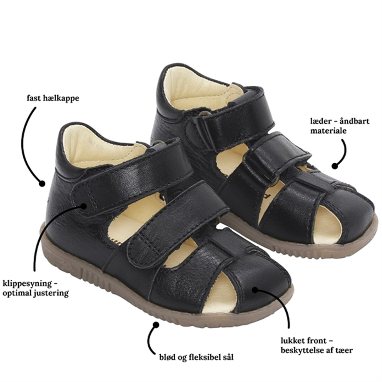 Bundgaard Ranjo II Sandal Black 3