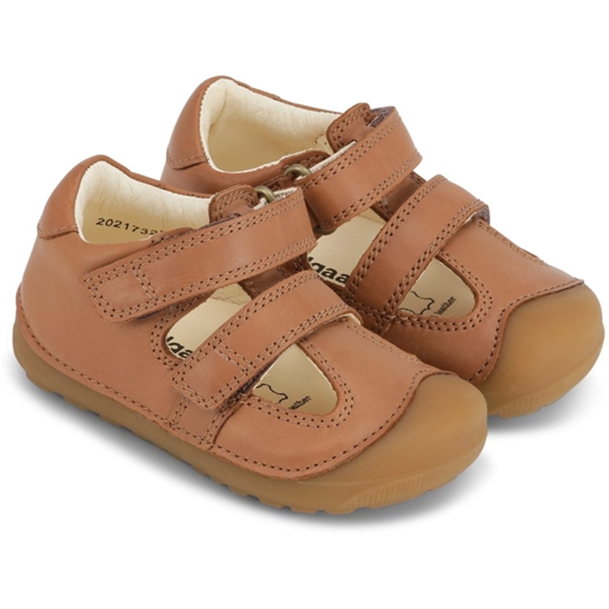 Chaussures Enfants Bundgaard Taille 21 En Cuir Argenté – Neuves Sans Boîte D'origine, Fermeture Velcro