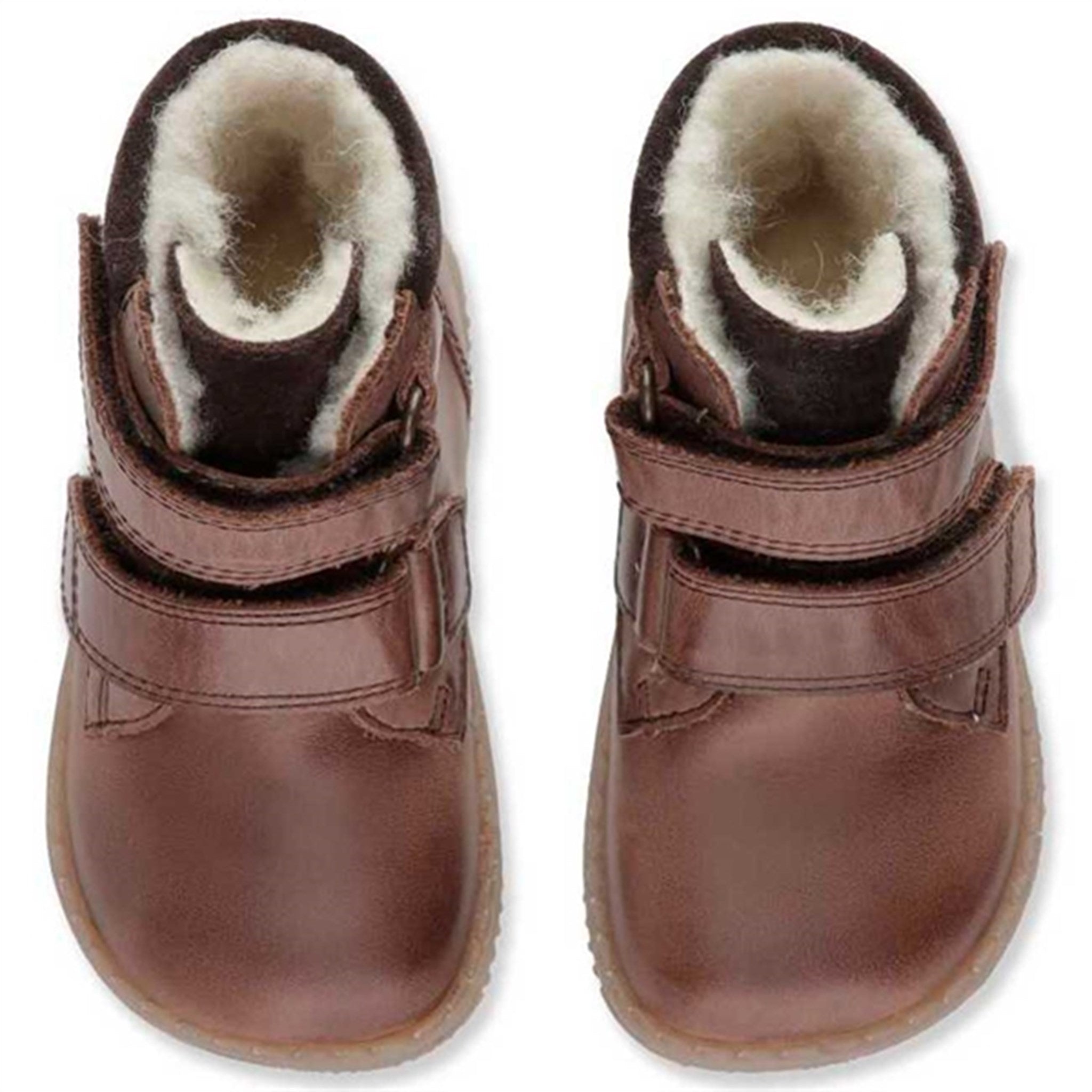 Bundgaard Rabbit Boots Velcro Brown 3