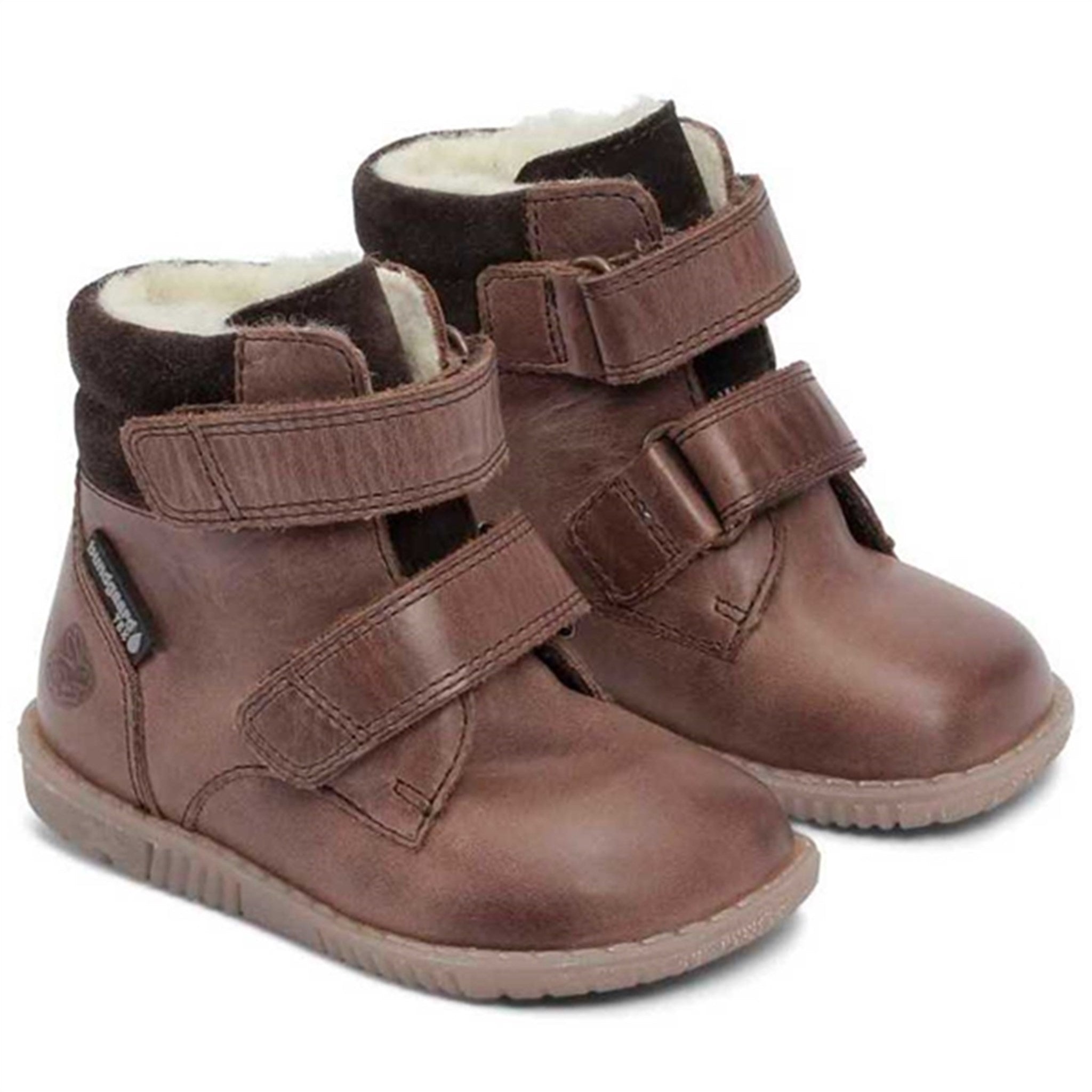 Bundgaard Rabbit Boots Velcro Brown 2