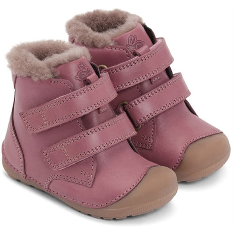 Bundgaard Petit Mid Lamb II Winter Boot Dark Rose WS