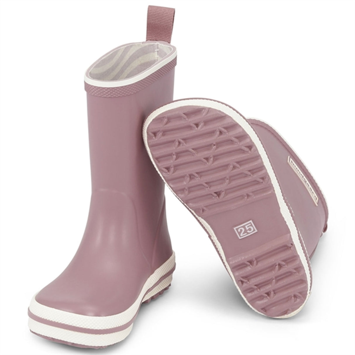 Bundgaard Charly High Rubber Boot Dark Rose