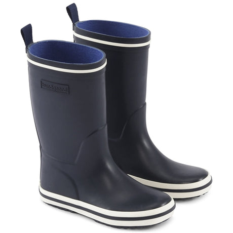 Bundgaard Cloudy High Rubber Boot Classic Navy