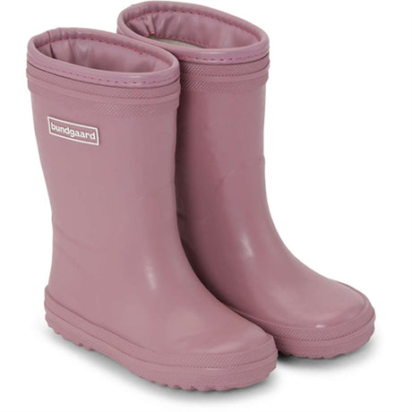 Bundgaard Cloudy High Warm Rubber Boot Dark Rose