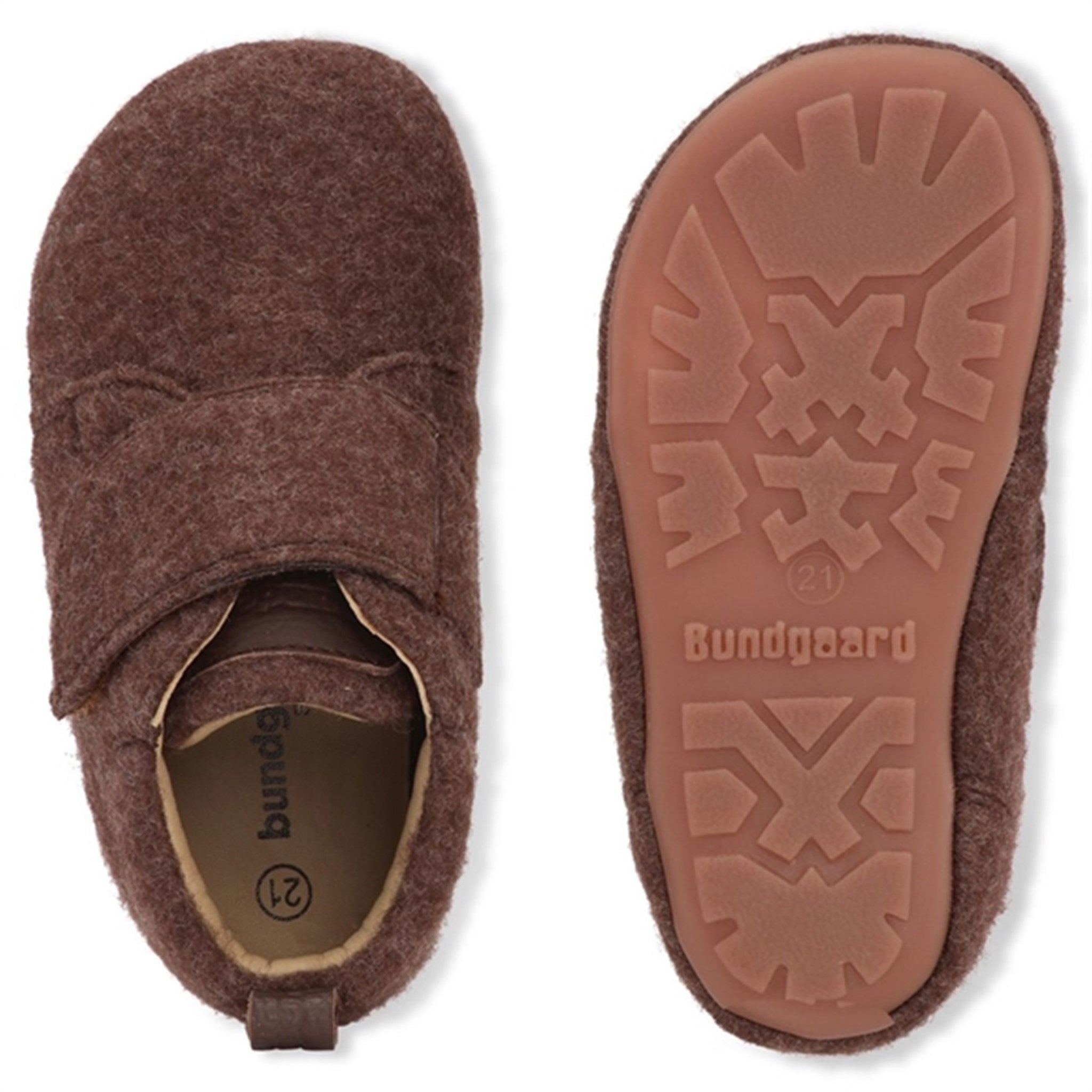 Bundgaard Tannu Wool Indoor Shoes Brown 2
