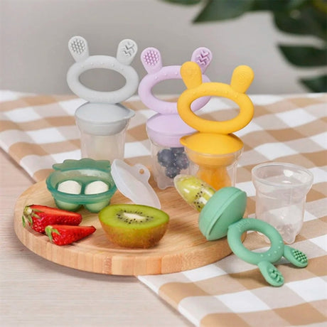 Haakaa Silicone Food Feeder Pea Green 2