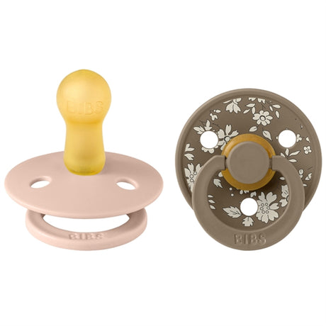 Bibs x Liberty Latex Pacifier 2-pack Capel Blush Mix