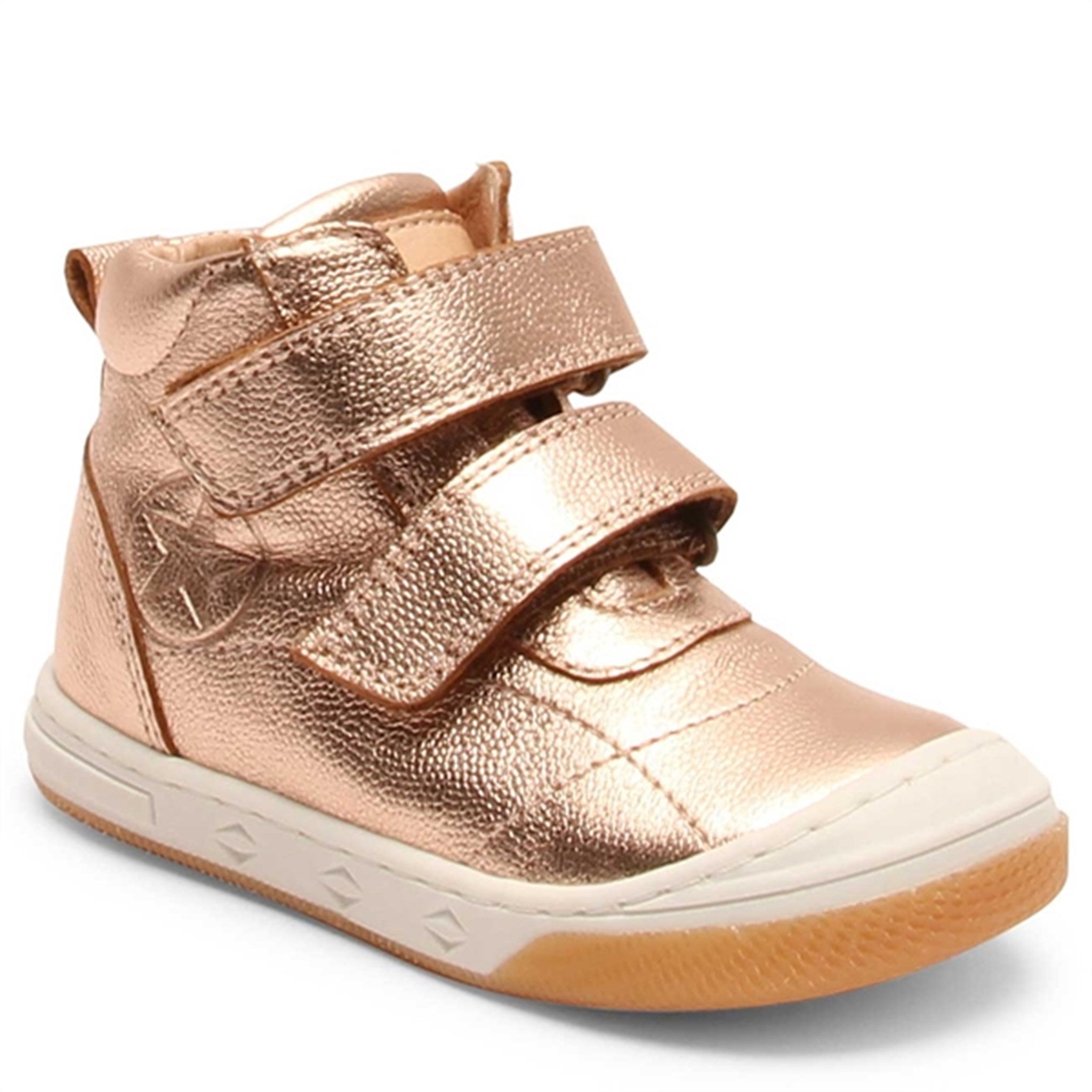 Bisgaard Velcro Shoe Juno Rose Gold