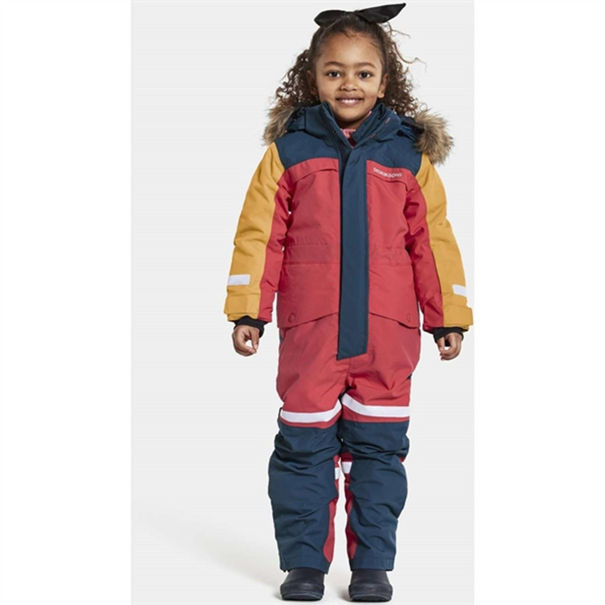 Didriksons Bjärven Modern Pink Snowsuit 2