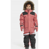 Didriksons Bjärven Peach Rose Snowsuit 2