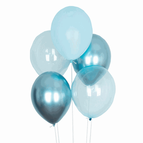 My Little Day Blue Balloons 10 stk