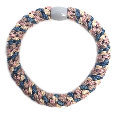 Bow's by Stær Braided Hairties Multi Antique Blue Metallic