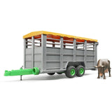 Bruder Livestock Trailer with 1 Cow